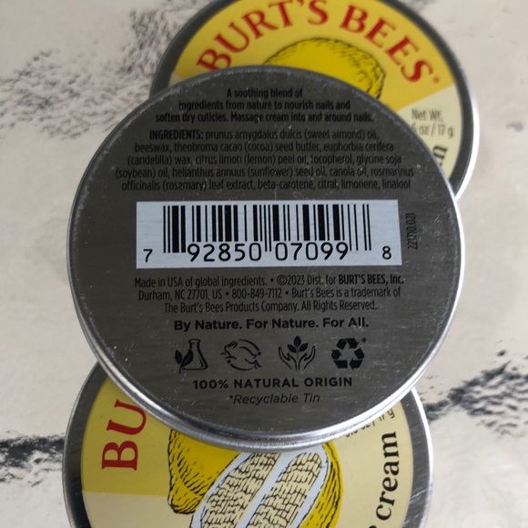 Burt's Bees Valentines Day Gifts, Hand Skin Care, Moisturizing Cuticle Cream3-Pa - Picture 3 of 5